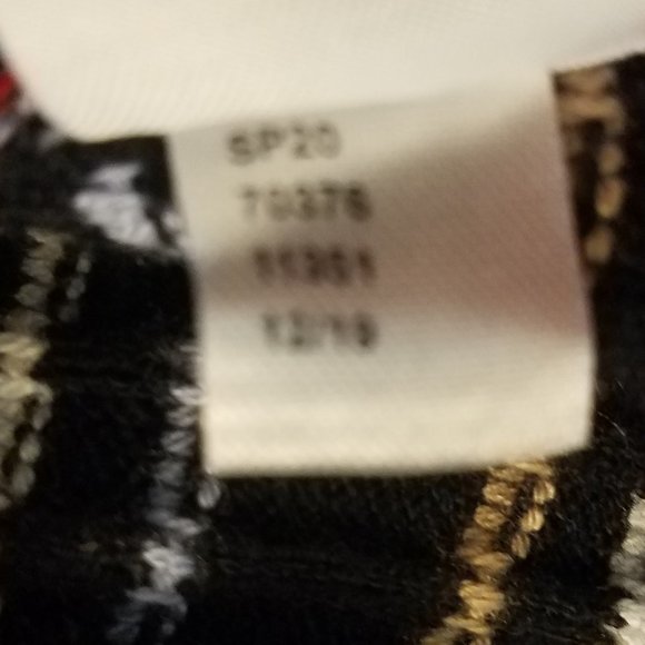Ann Taylor Black Striped Ribbed Sweater - Large L - NWOT - Picture 10 of 10